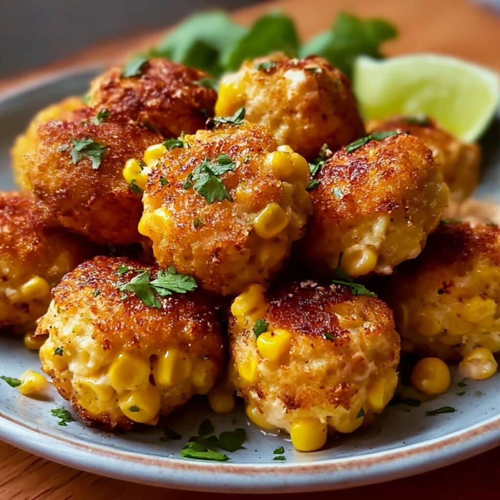 Easy 3 Ingredients Mexican Corn Bites Ready in 20 Minutes