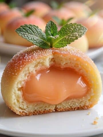Chewy Whimsical Peach Cookies
