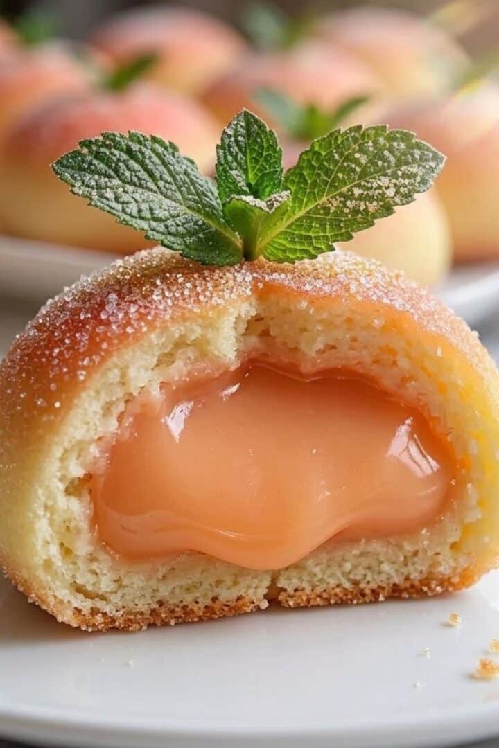 Chewy Whimsical Peach Cookies