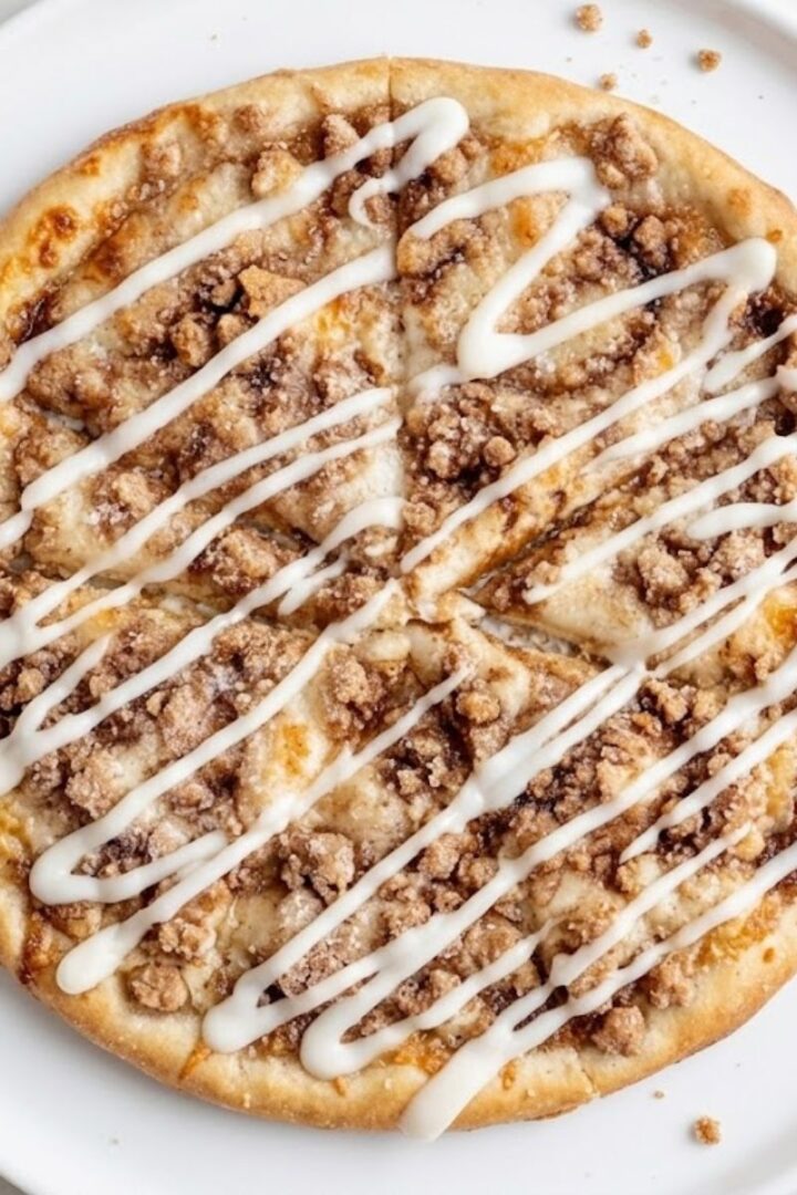 Cinnamon Sugar Pizza Layering
