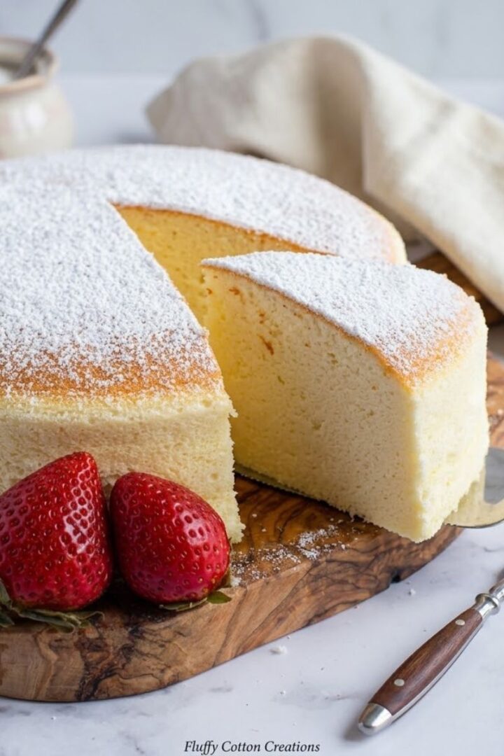 Fluffy Japanese Cheesecake