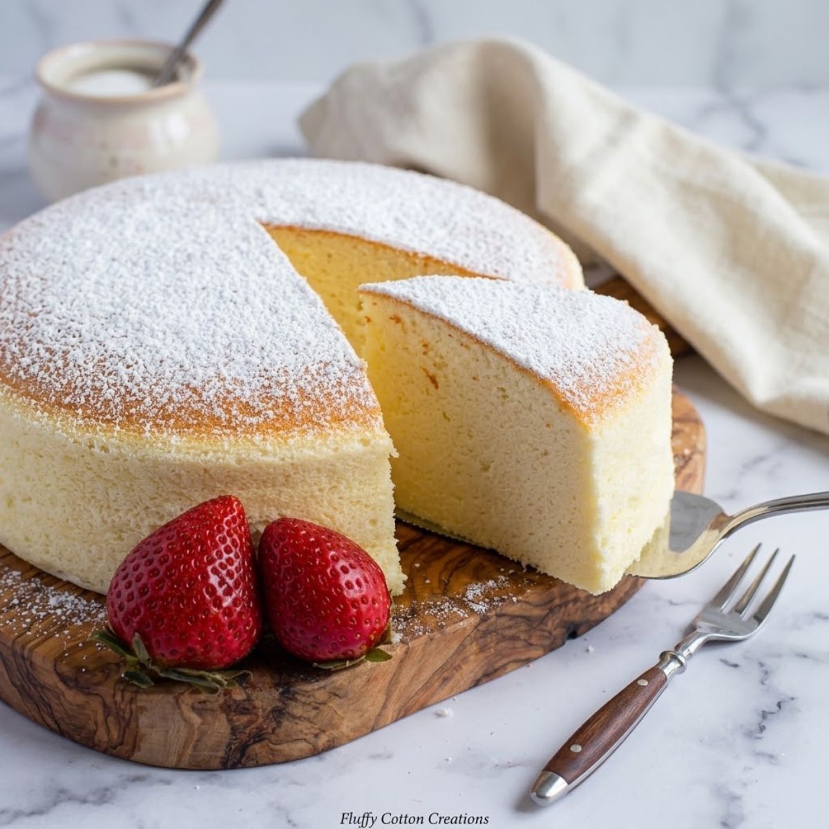 Fluffy Japanese Cheesecake