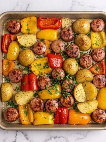 Smoked Sausage and Potato Bake