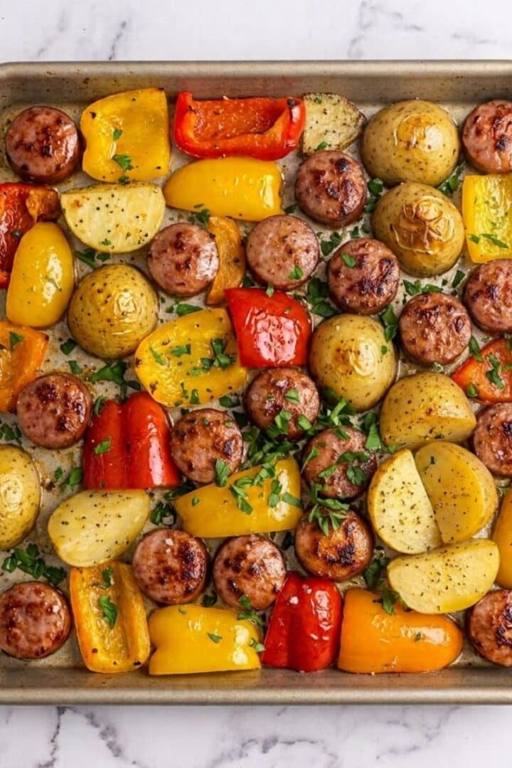 Smoked Sausage and Potato Bake