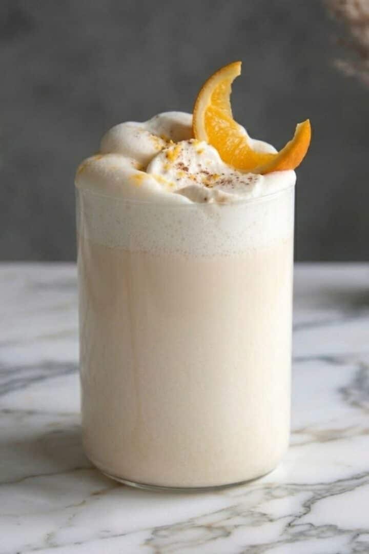 White Chocolate Orange Almond Latte
