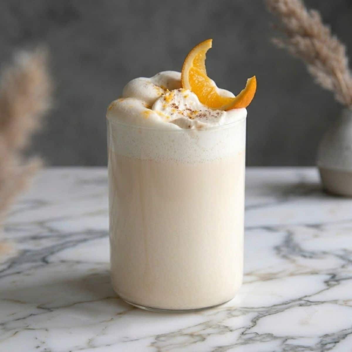 White Chocolate Orange Almond Latte